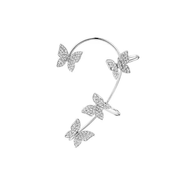 Butterfly Ear Cuff Earring|(Sliver/Gold)